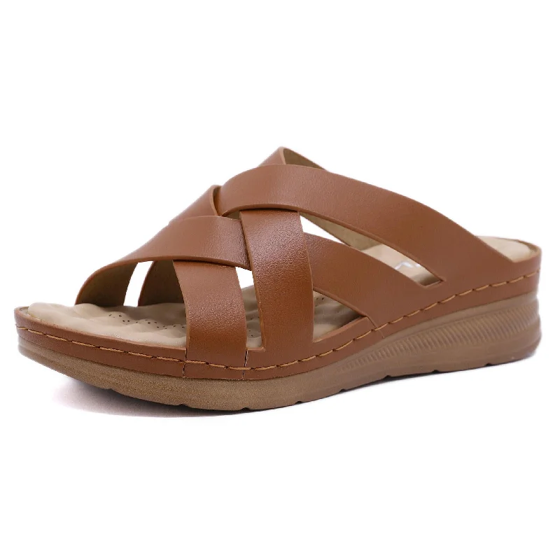 Women's Sandals - Cross Style - Comfort Design