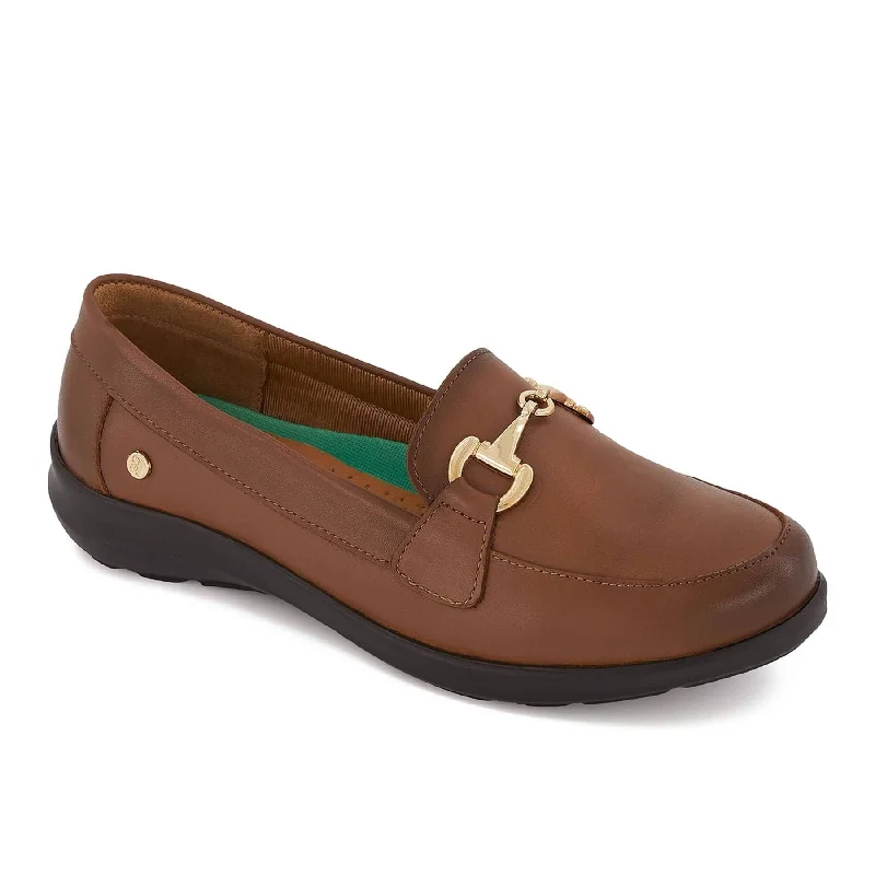 Andrea Leather Comfort Moccasin