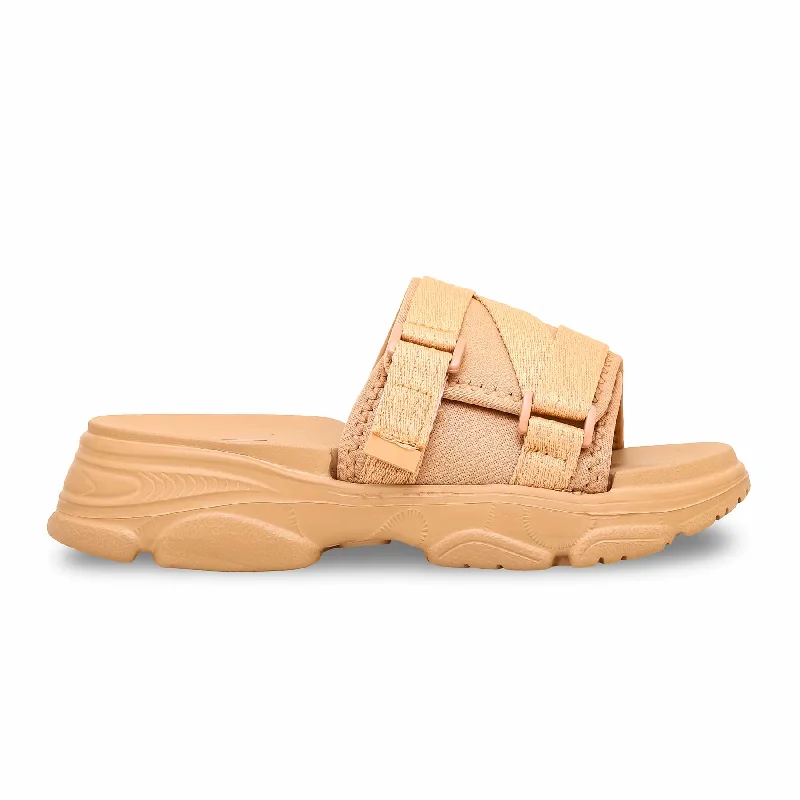 Beige Casual Softy CL9252 Athleisure Derby Style  