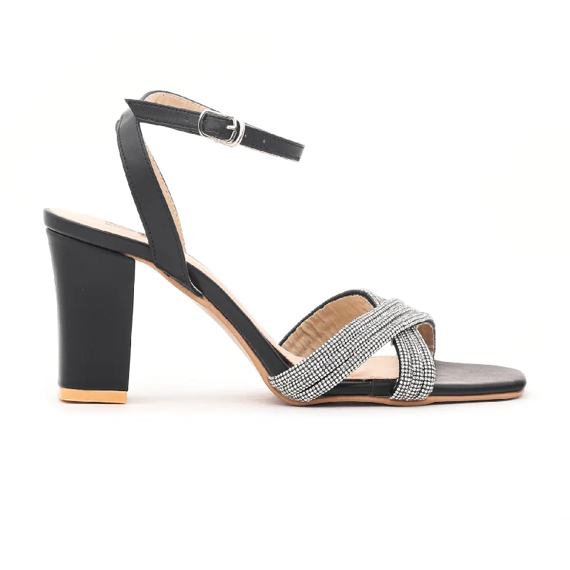 Black Fancy Sandal FN5542 Neon - Accent Sneaker Look  