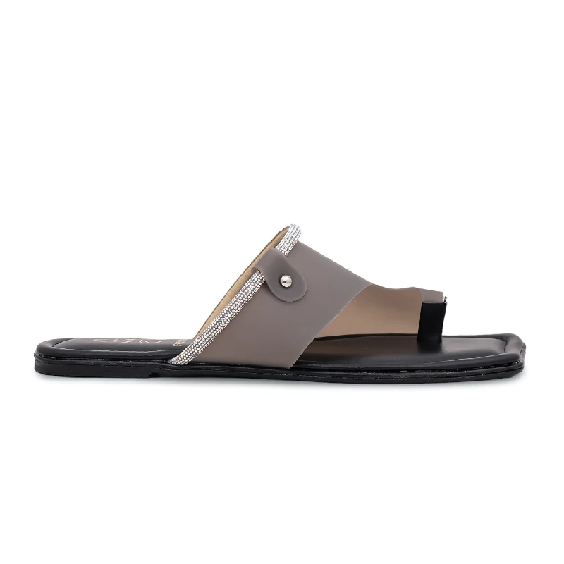Black Formal Chappal FR0510 Camouflage Print Boot Style  