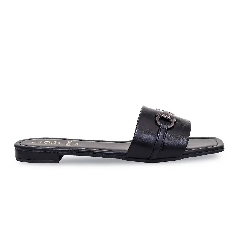 Black Formal Slipper FR8260 Brogue Oxford Aesthetic 