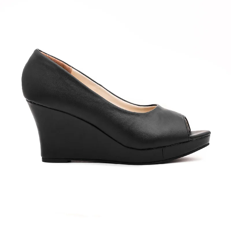 Black Peep Toes WN8078 Skateboarding Sneaker Style  