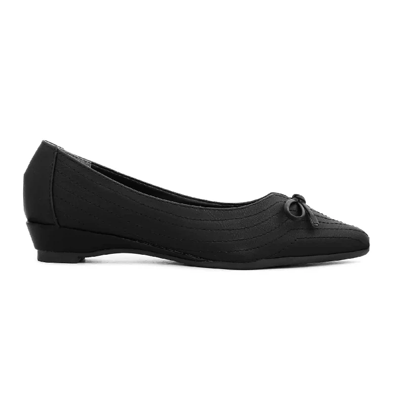 Black Pumps WN0850 Wingtip Oxford Design 