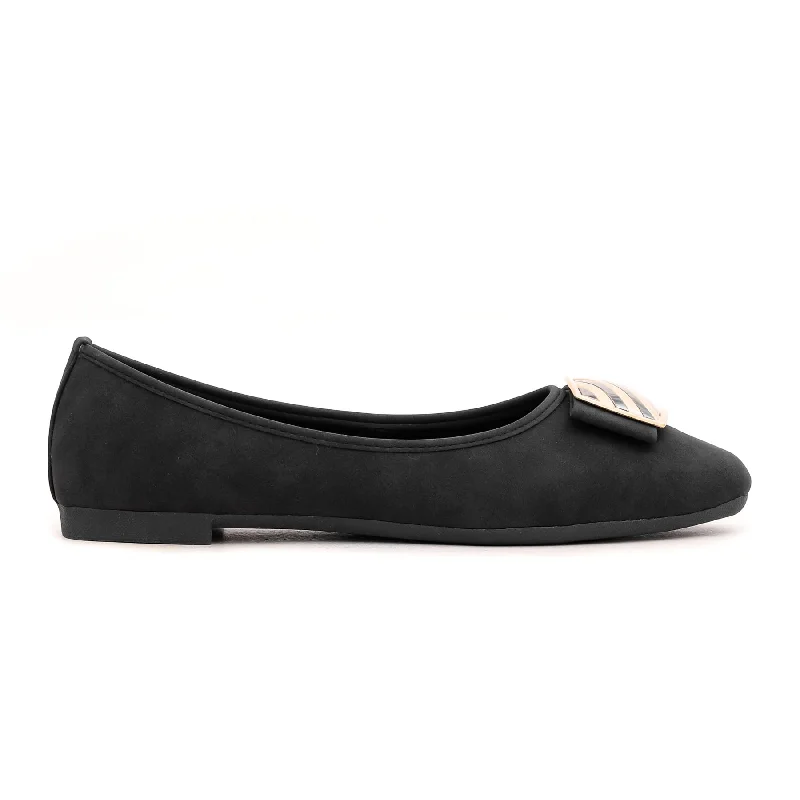 Black Pumps WN0878 Athleisure Derby Style  