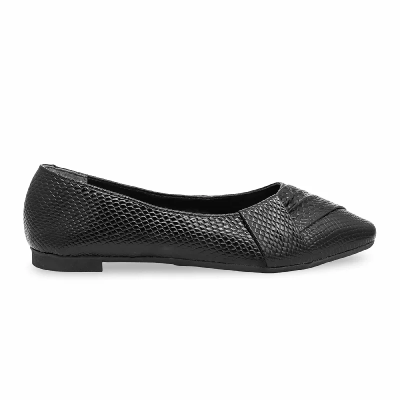 Black Pumps WN1013 Zip - Up Boot Style  