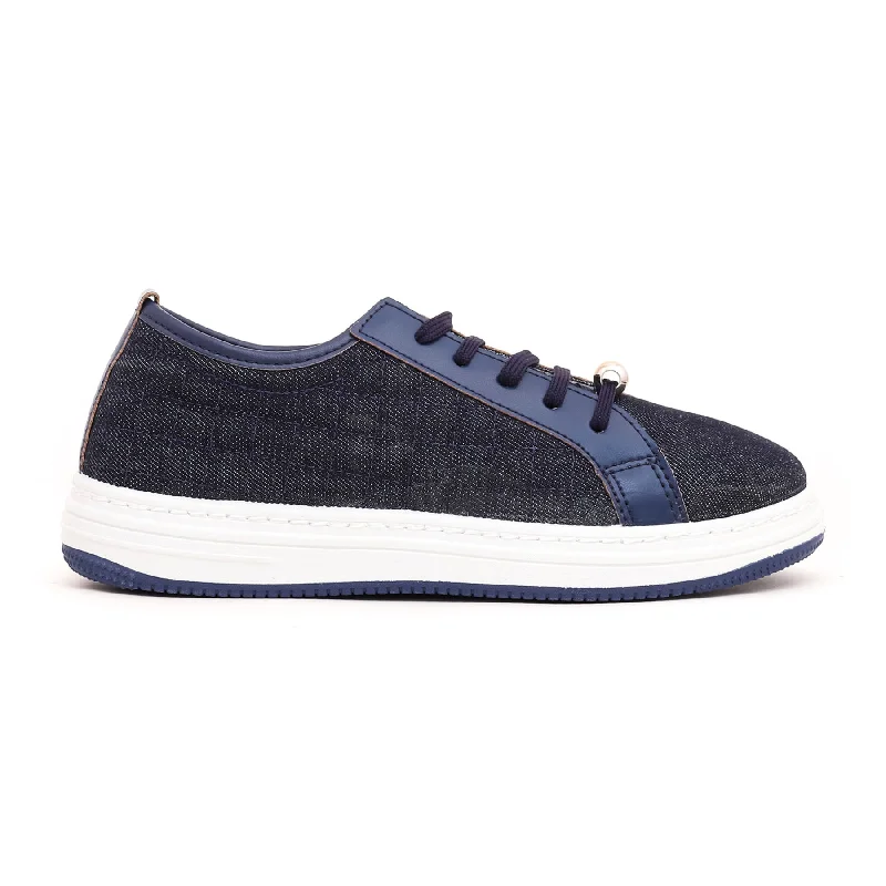 Blue Casual Sneaker AT7196 Minimalist Sneaker Style  
