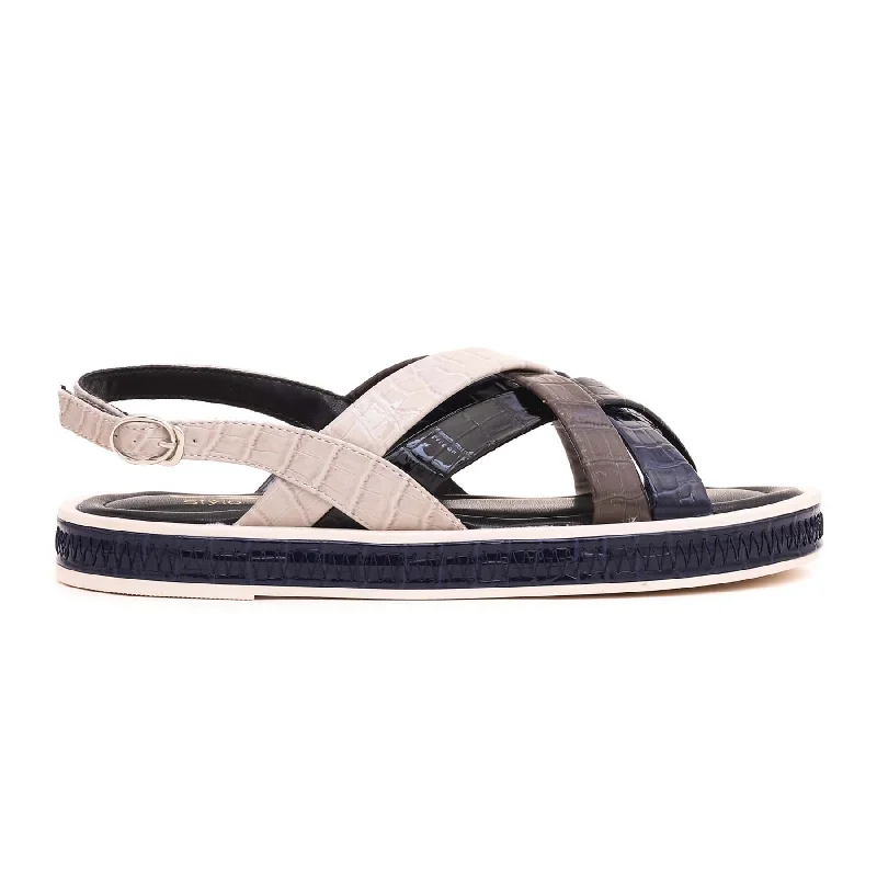 Blue Formal Sandal FR5194 Casual Loafer Style          