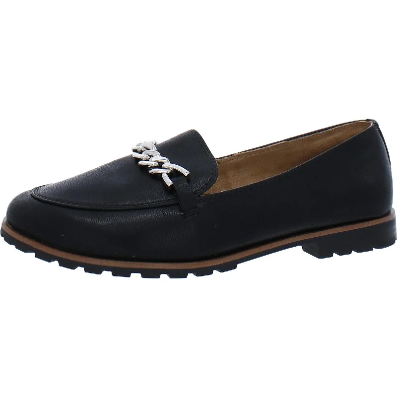 Briggs Womens Nubuck Slip On Loafers