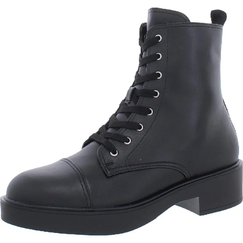 Calvin Klein Womens Carson 2 Platform Causal Combat & Lace-up Boots