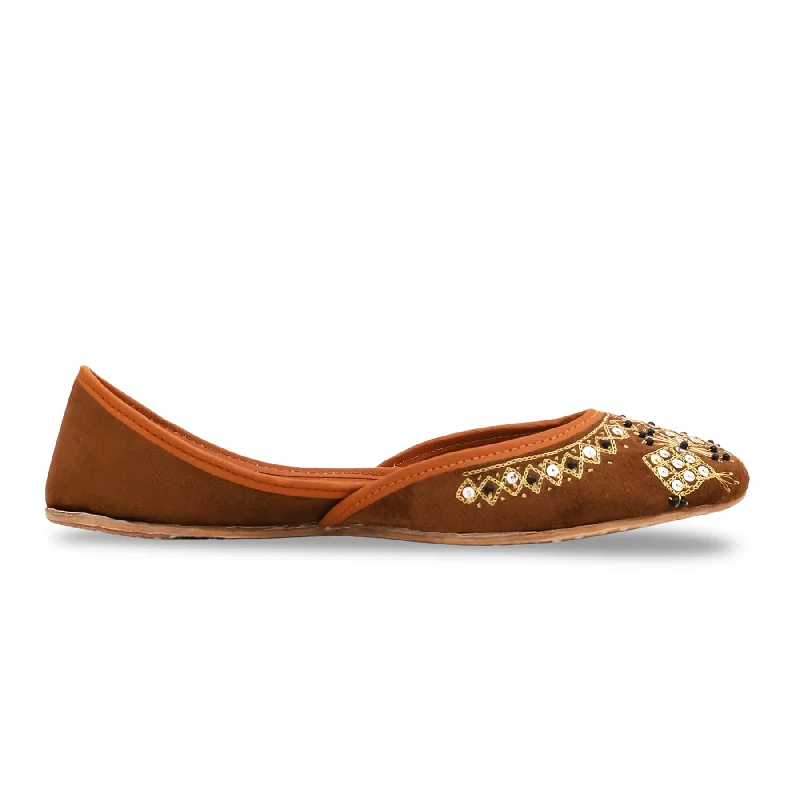 Camel Fancy Khusa EC8351 Bespoke Shoe Aesthetic 