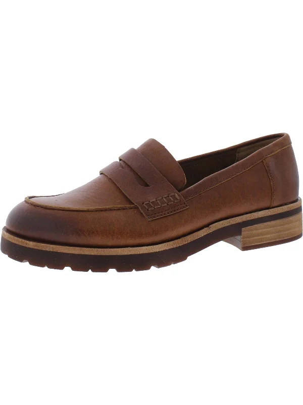 CARLISLE Womens Loafers Round Toe