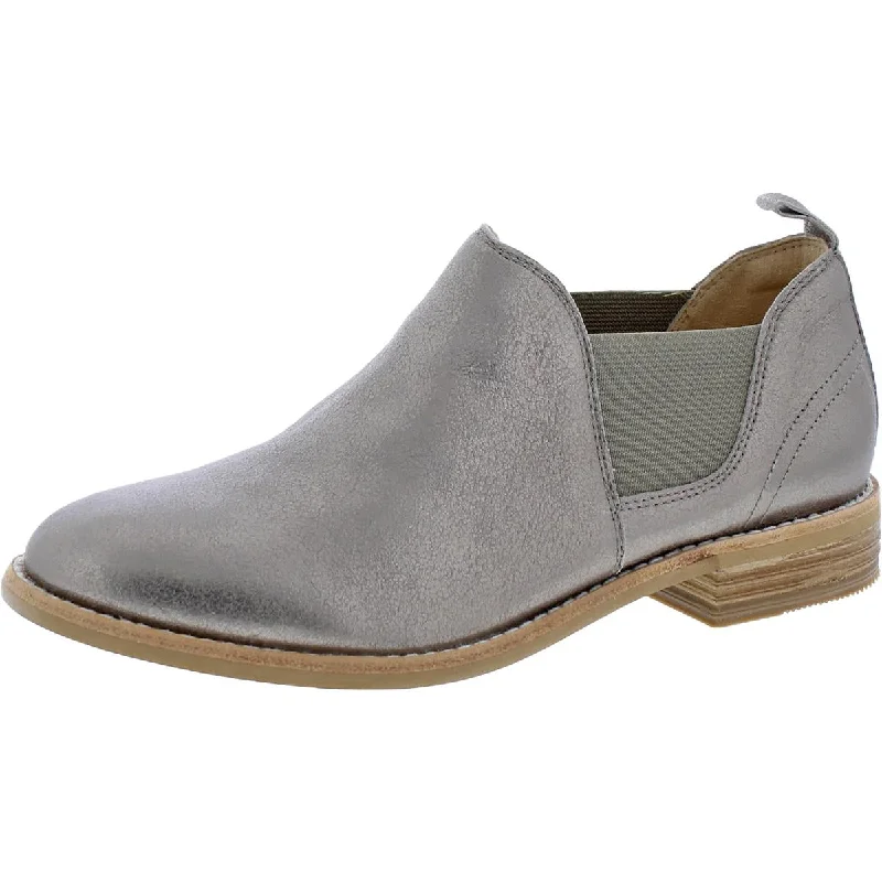 Clarks Womens Edenvale Page Suede Slip On Booties