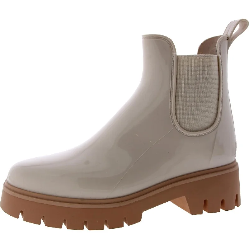 Dolce Vita Womens Patent Outdoor Rain Boots