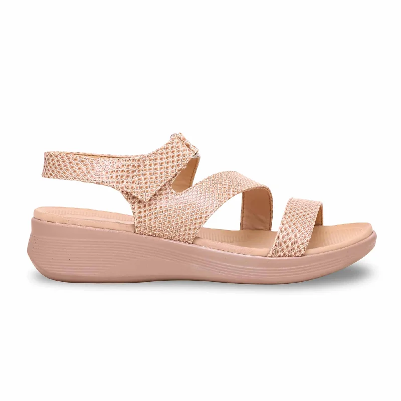 Fawn Formal Sandal PU0180 Strap - Up Sandal Resort Style  