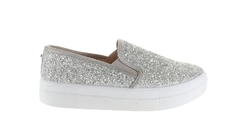 Fever Sole Womens Casual Sz Elastic - Sided Chelsea Look  