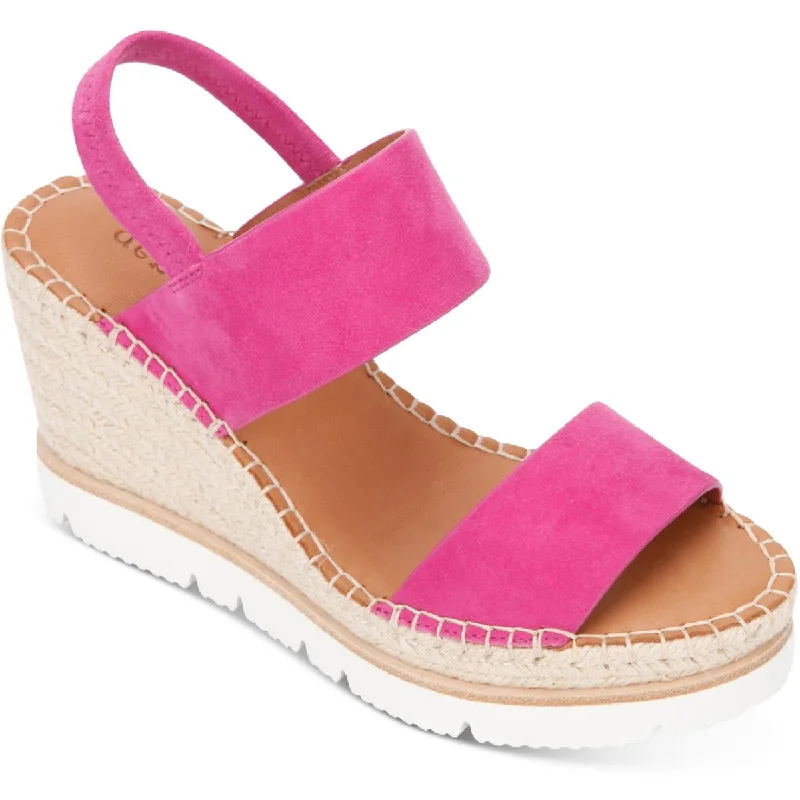 Gentle Souls by Kenneth Cole Womens Elyssa Sporty Suede Slingback Espadrilles