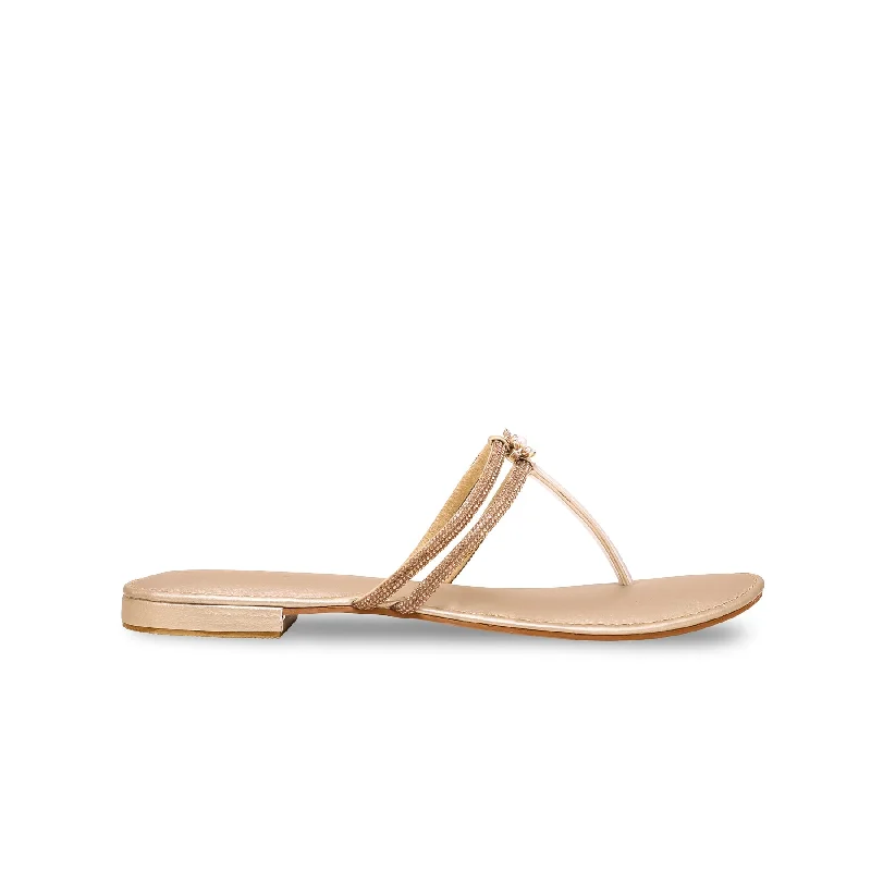 Golden Fancy Chappal FN0735 Artisan - Crafted Loafer Style  