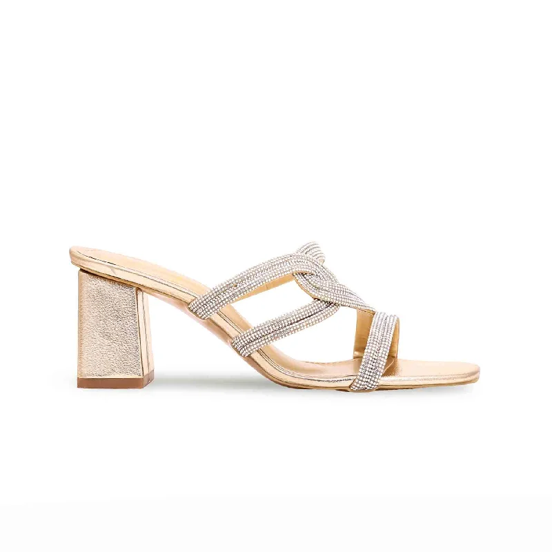 Golden Fancy Slipper FN7810 Strap - Up Sandal Resort Style  
