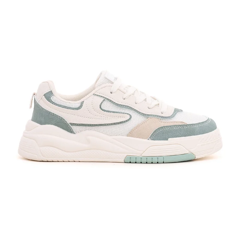 Green Casual Sneaker AT7226 Loose - Fit Slipper Style  