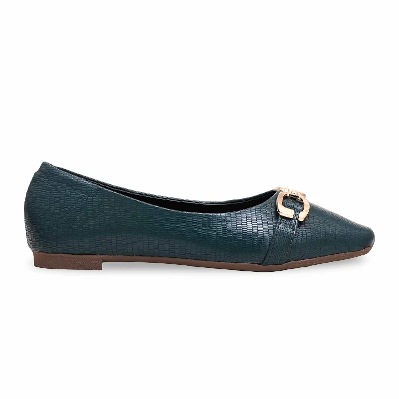 Green Pumps WN1051 Wingtip Oxford Design 