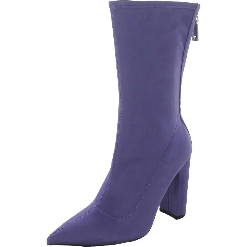 Guess Womens Abbale  Pull On Pointed Toe Mid-Calf Boots