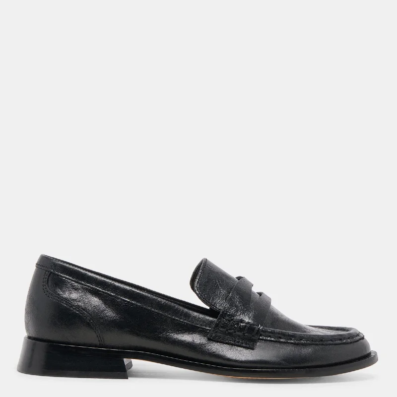 Hilly Loafers Black Leather