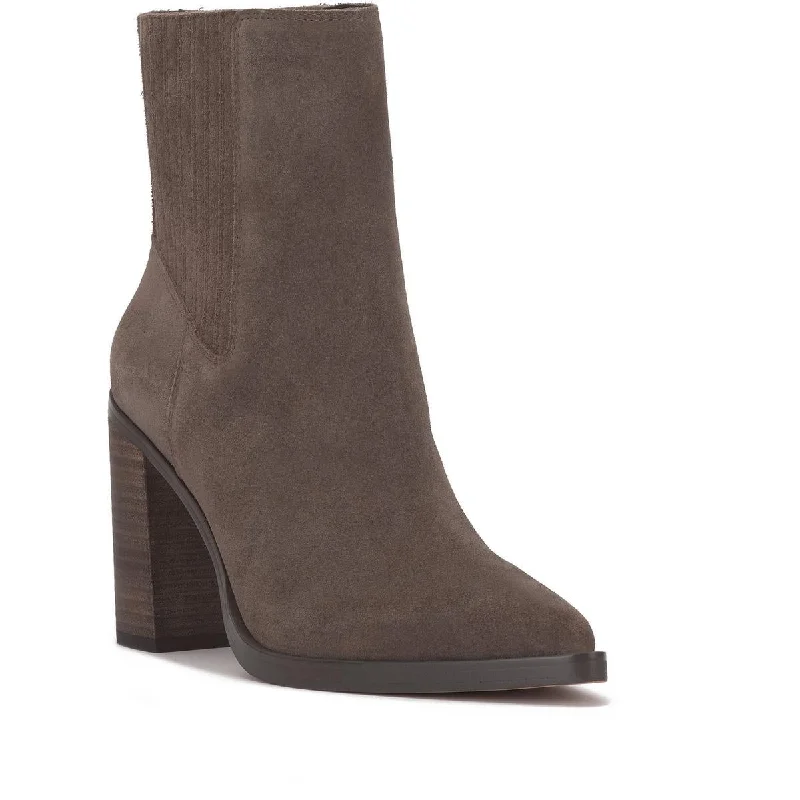 Jessica Simpson Womens Bolesia Suede Mid-Calf Chelsea Boots