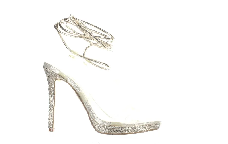 Jlo By Jennifer Lopez Womens Ankle Strap Sz 6.5 Patchwork Shoe Aesthetic  