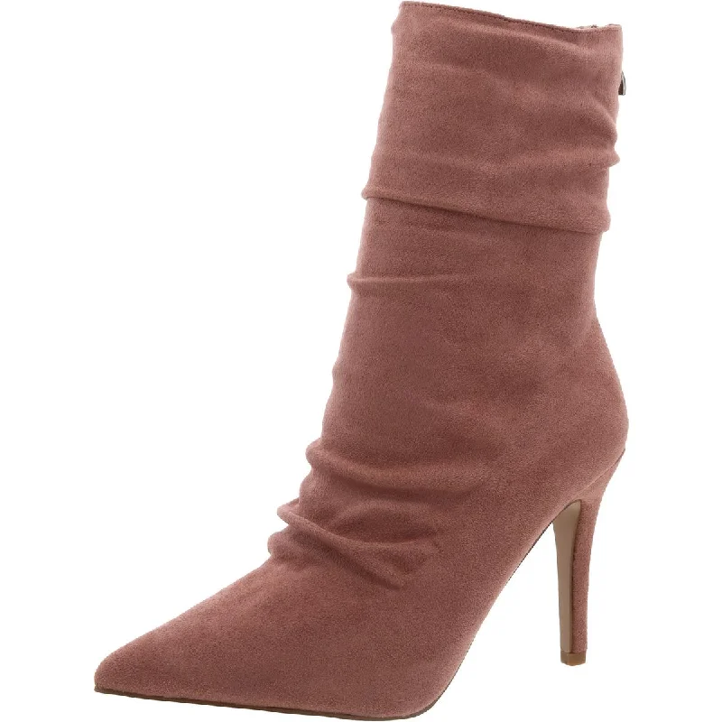 Journee Collection Womens Faux Suede Slouchy Mid-Calf Boots