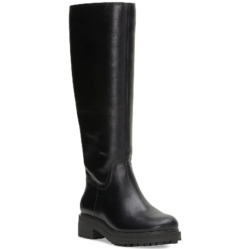 Lucky Brand Womens CIRILA Faux Leather Round toe Knee-High Boots