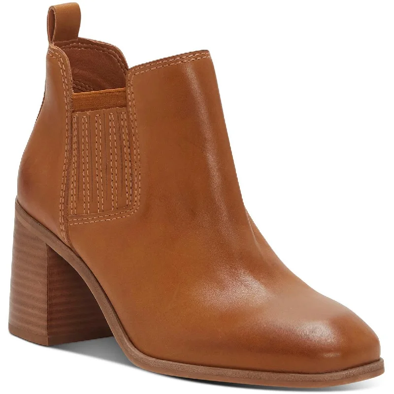 Lucky Brand Womens Debruh Leather Bootie Ankle Boots