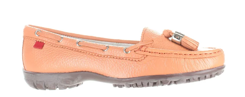 Marc Joseph New York Womens Loafer Sz 5.5 Checkered Shoe Pattern Look  