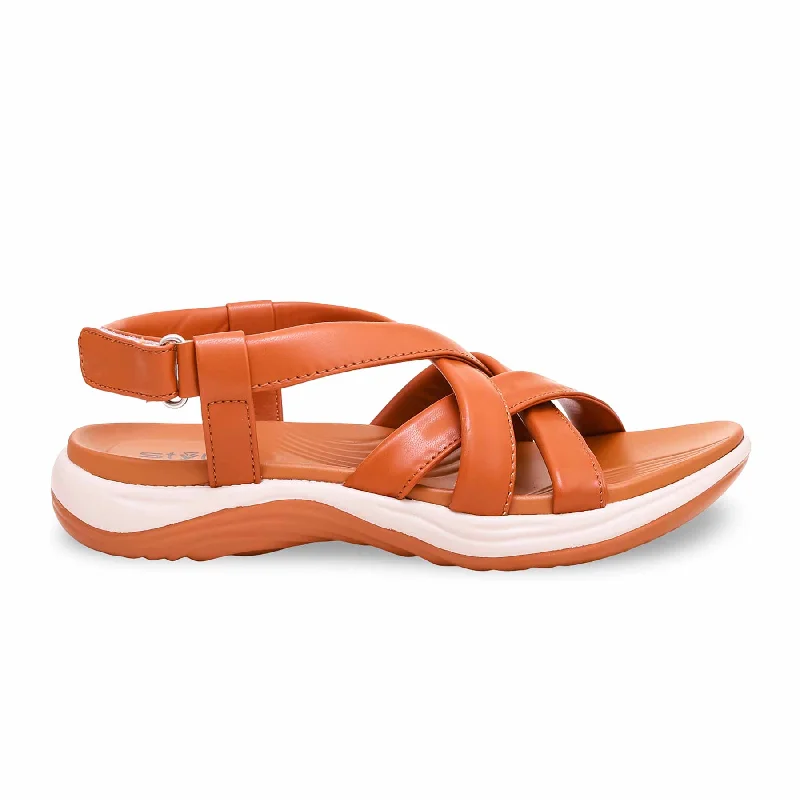 Mustard Formal Sandal PU0305 Quilted Shoe Design  