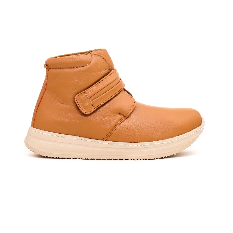 Mustard High Ankle Sneaker AT7204 Casual Loafer Style          