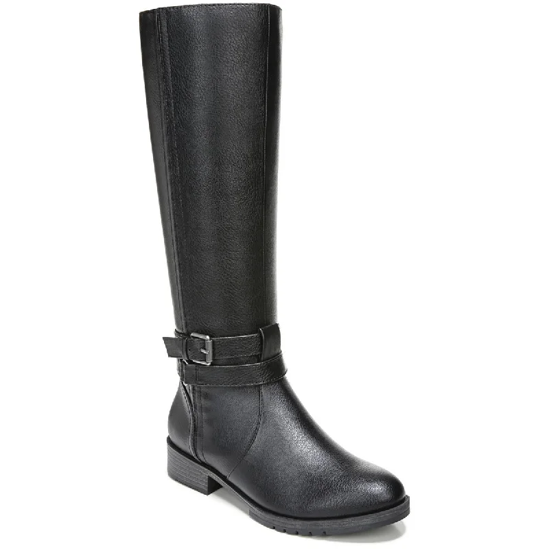 Naturalizer Womens GARRISON Round toe Side Zipper Knee-High Boots