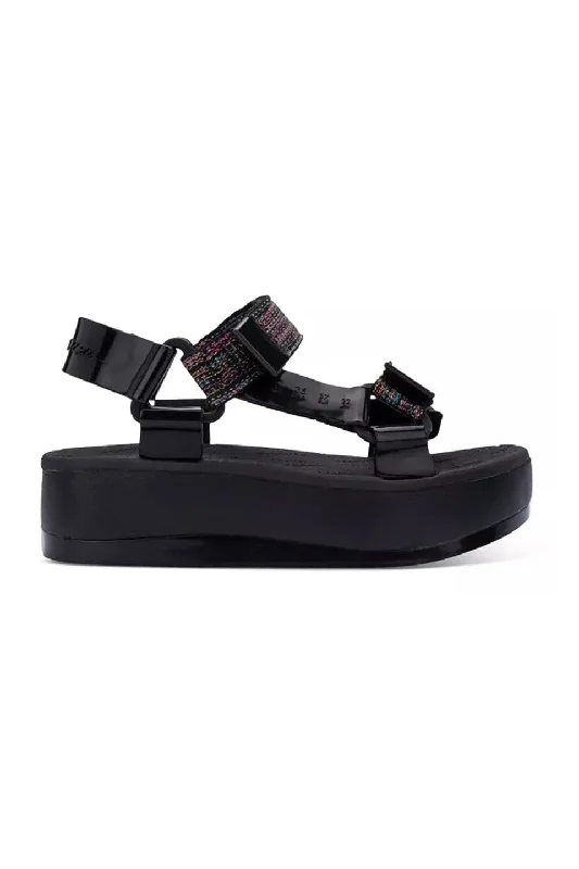 Melissa Papete+Rider II Sandals In Black