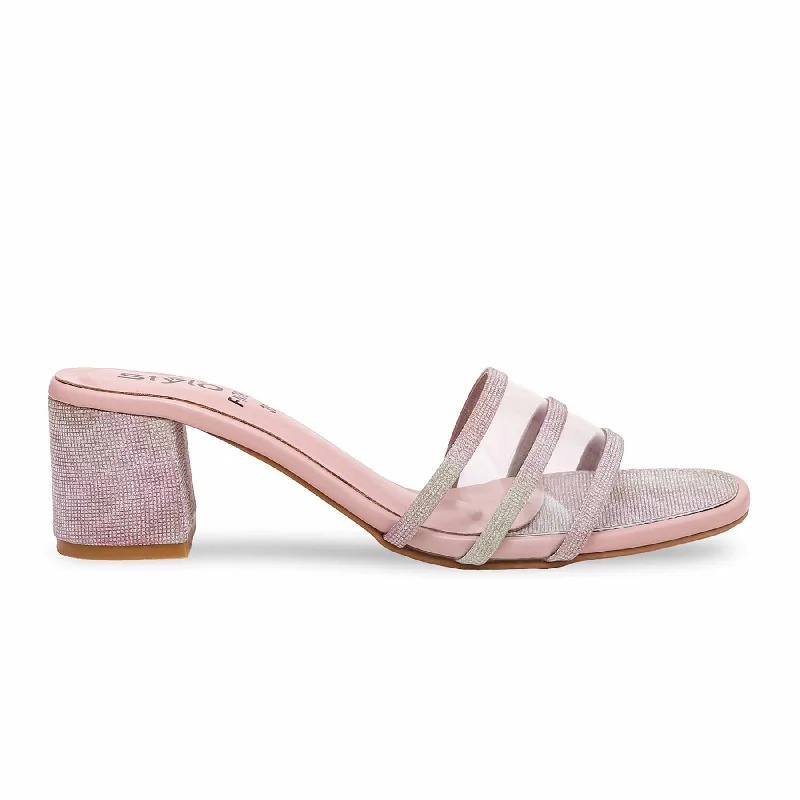 Pink Fancy Slipper FN7818 Casual Loafer Style          