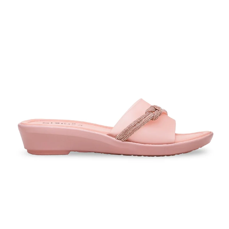 Pink Formal Slipper PU0153 Quick - Dry Hiking Shoe Style   
