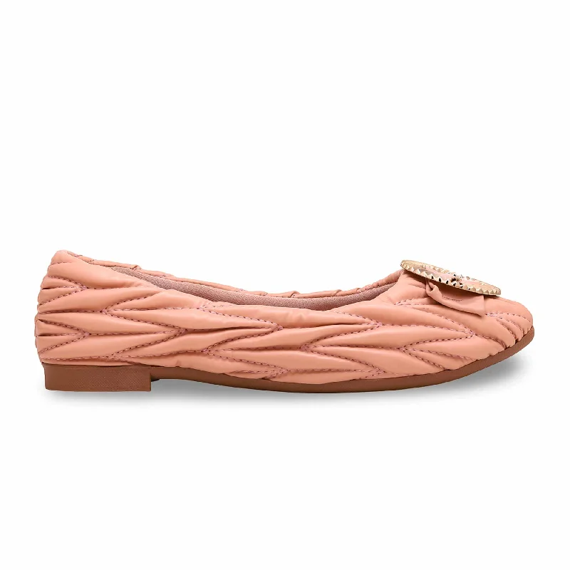 Pink Pumps WN0969 Quilted Shoe Design  