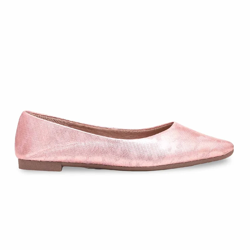 Pink Pumps WN1062 Retro Plimsoll Style  