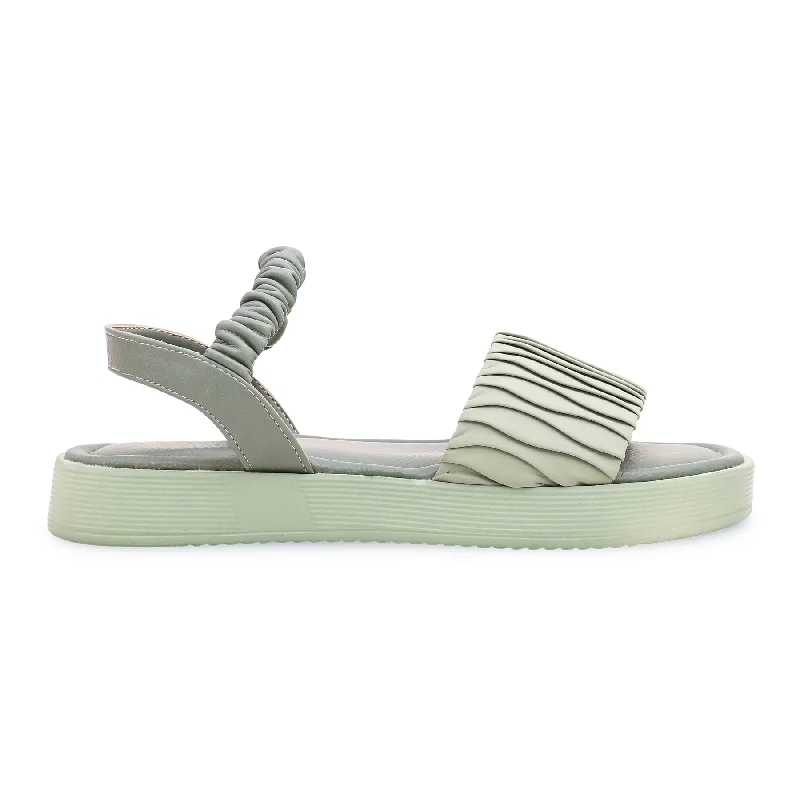PISTAGREEN Formal Sandal PU0122 Slide Sandal Beach Style  