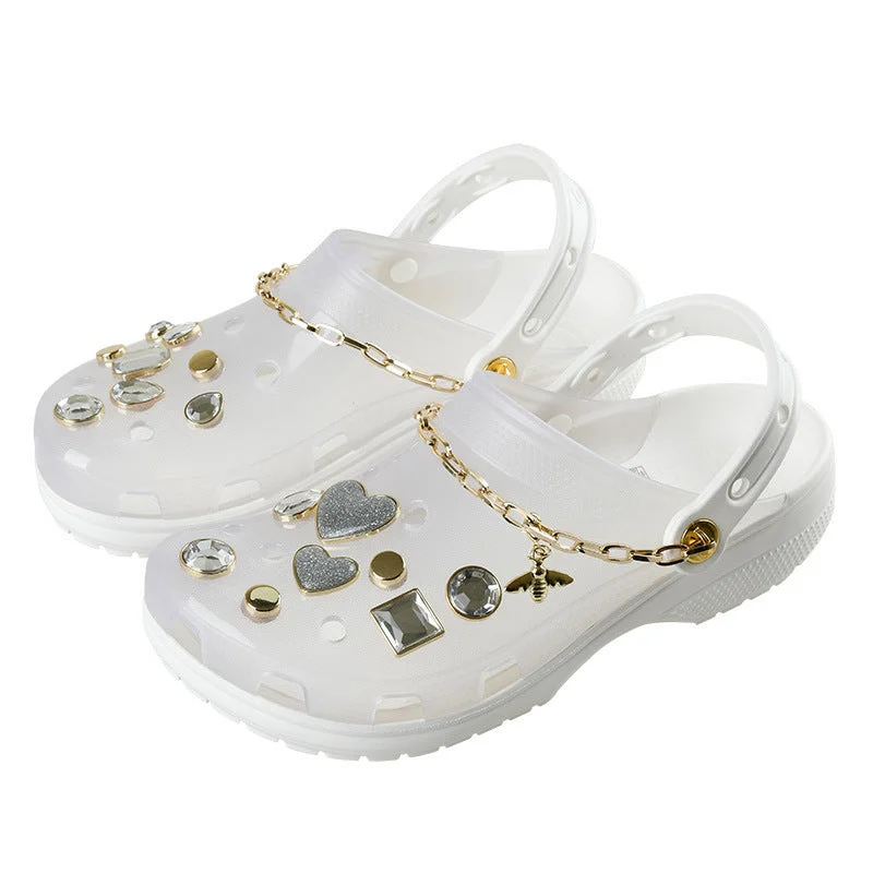 sandals women 2022 women sandals jewelled flat bling luxury sandals for women and ladies clogs shoes