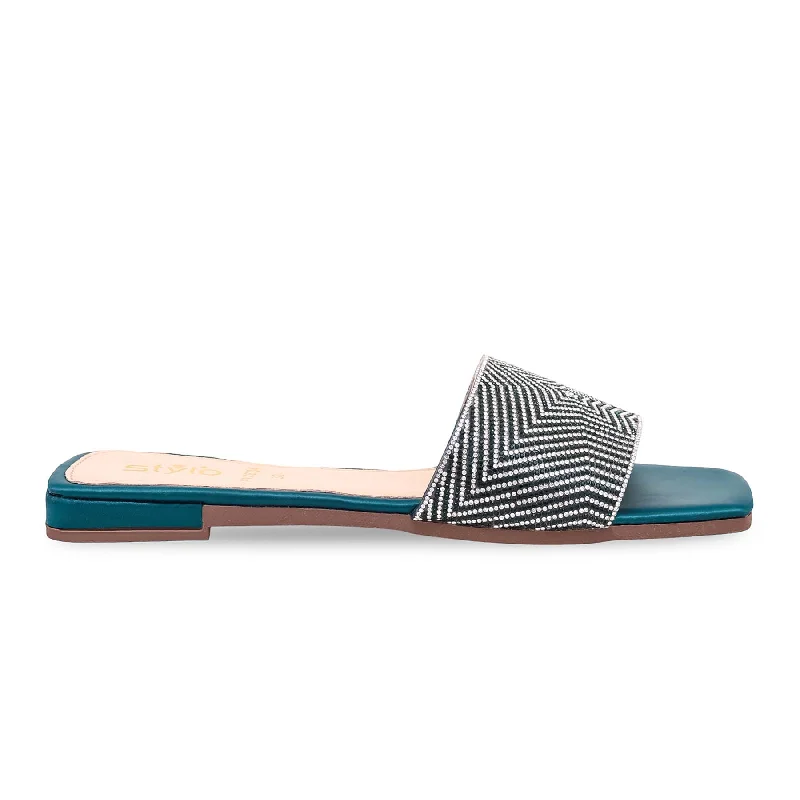Seagreen Fancy Slipper FN7804 Suede Desert Boot 