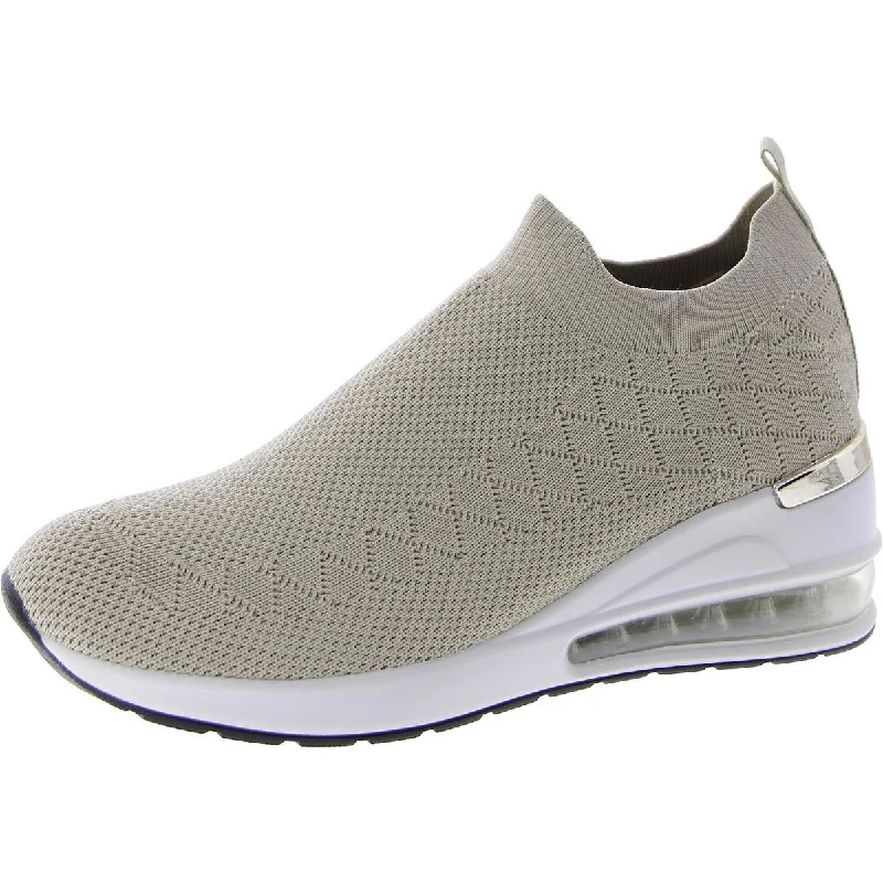 Search Womens Knit Laceless Slip-On Sneakers