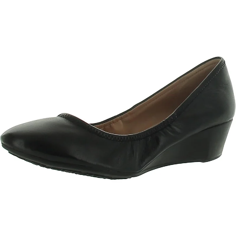 Sloane Womens Leather Dressy Loafers