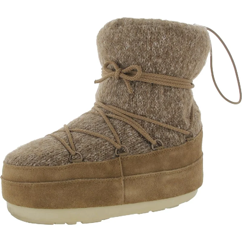 Steve Madden Womens Mav-M Faux Suede Winter & Snow Boots