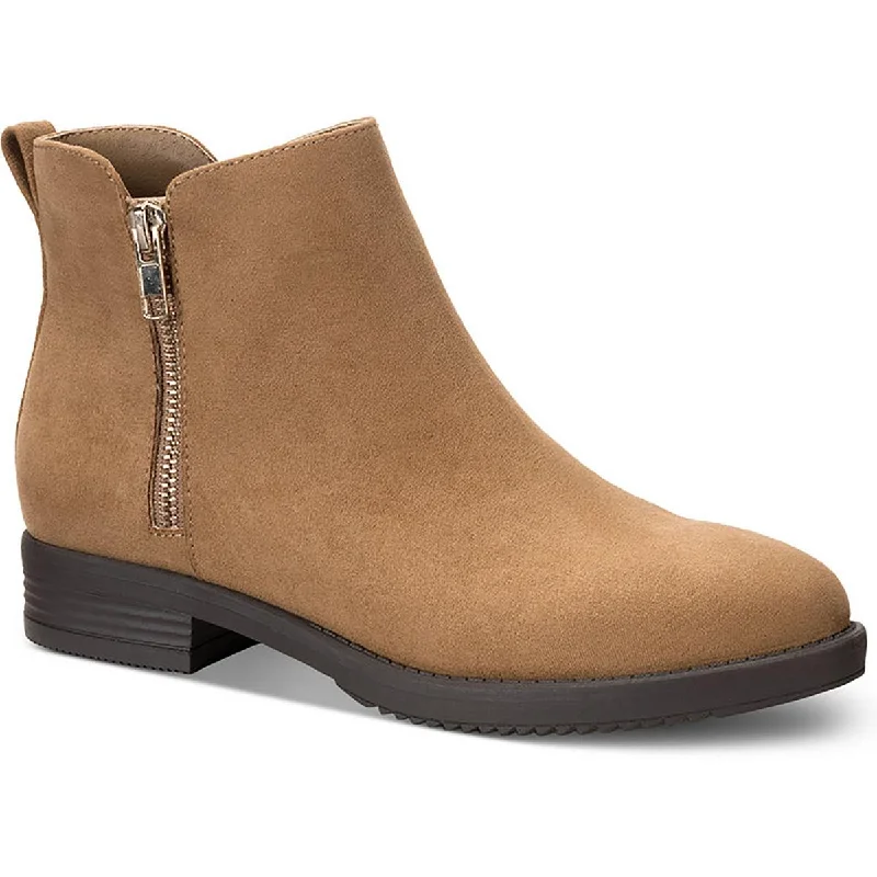 Style & Co. Womens Zipper Booties