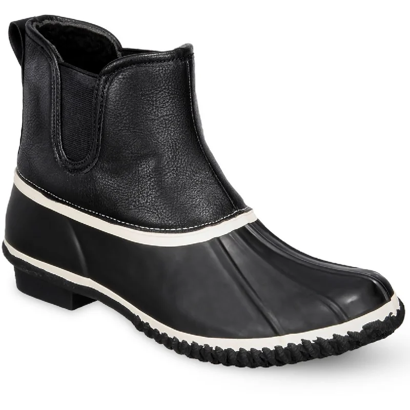 Style & Co. Womens Heidie  Ankle Waterproof Rain Boots