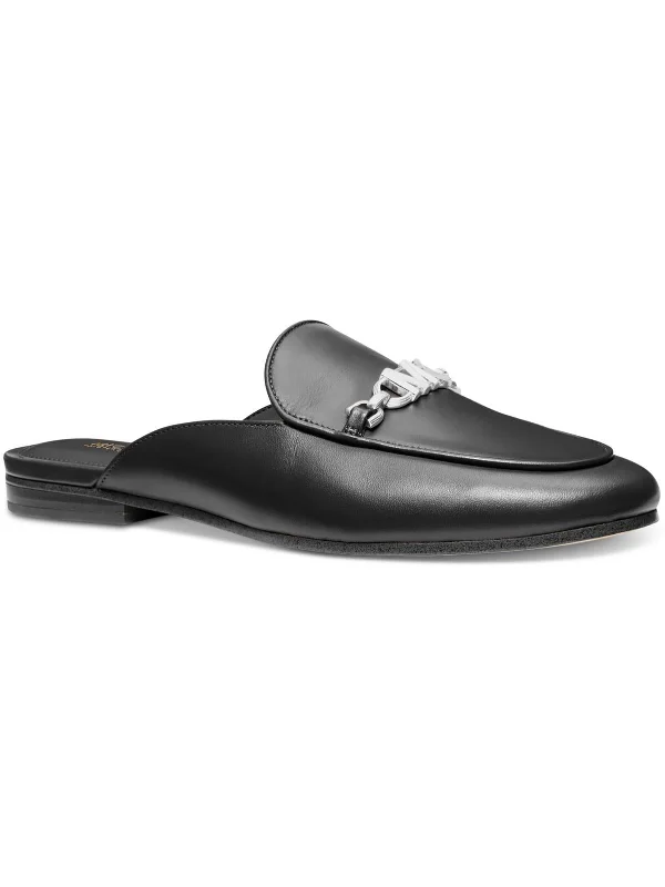 Tiffanie Womens Leather Mule Loafers